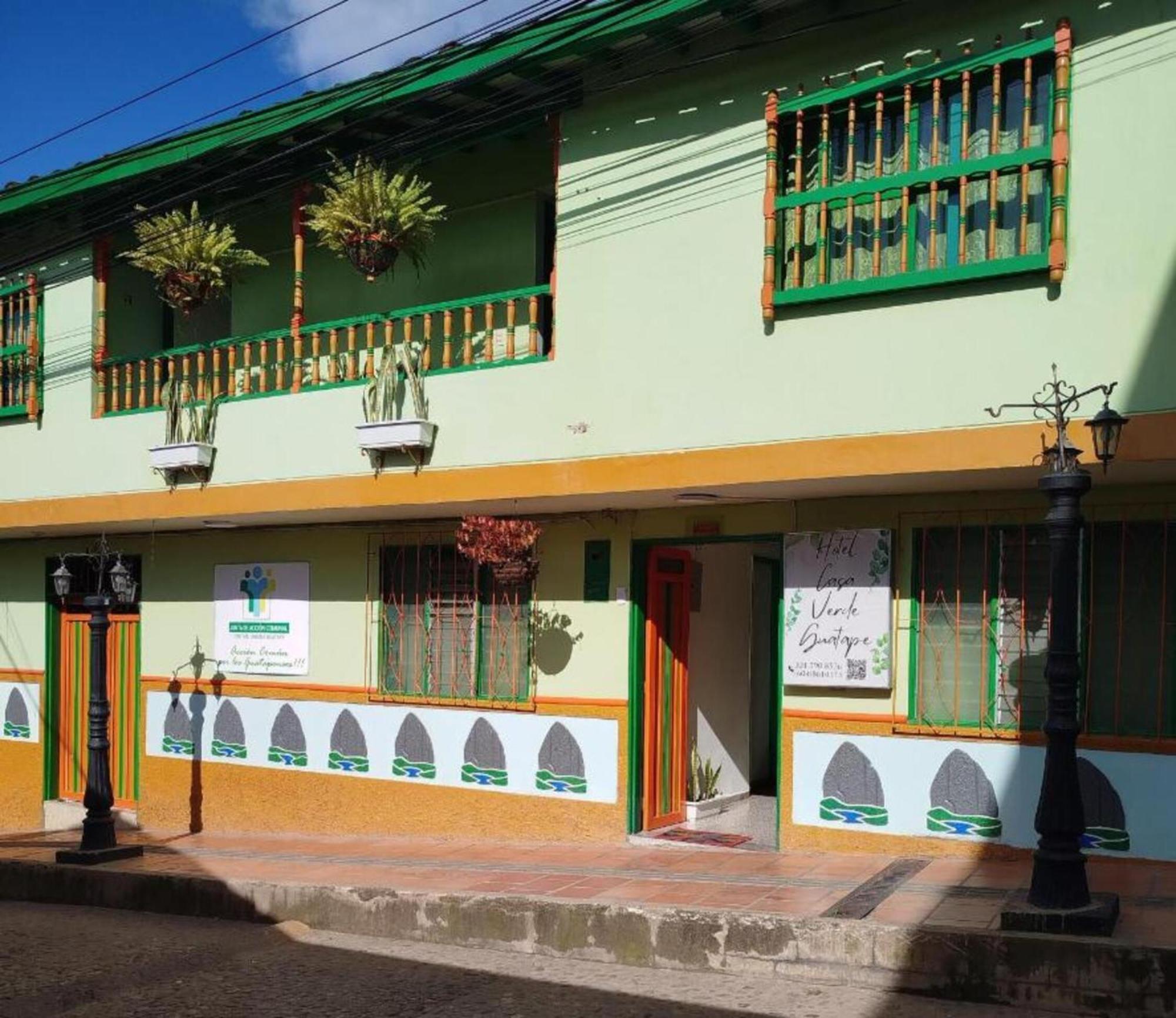 Hotel Casa Verde Гуатапе Экстерьер фото