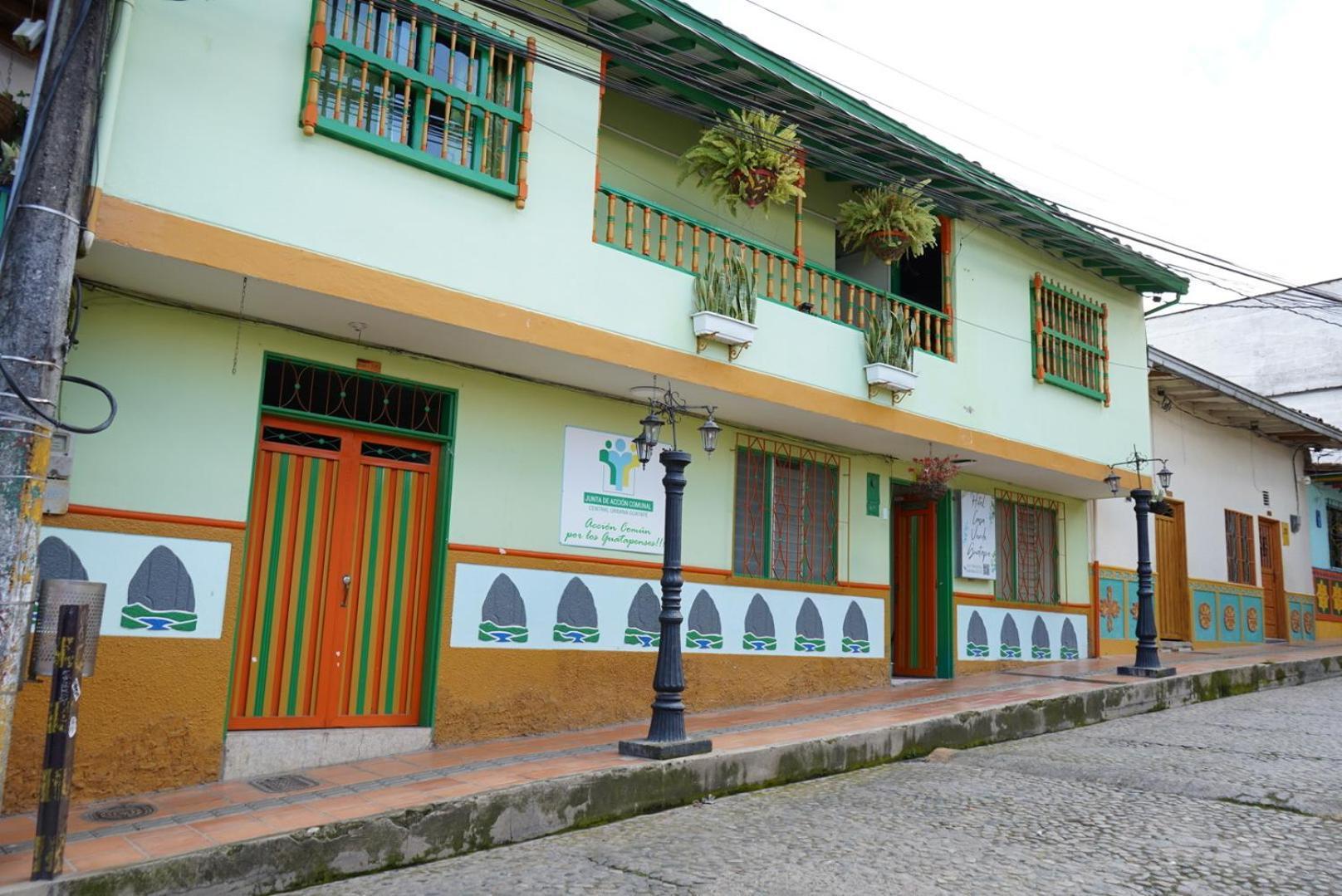 Hotel Casa Verde Гуатапе Экстерьер фото