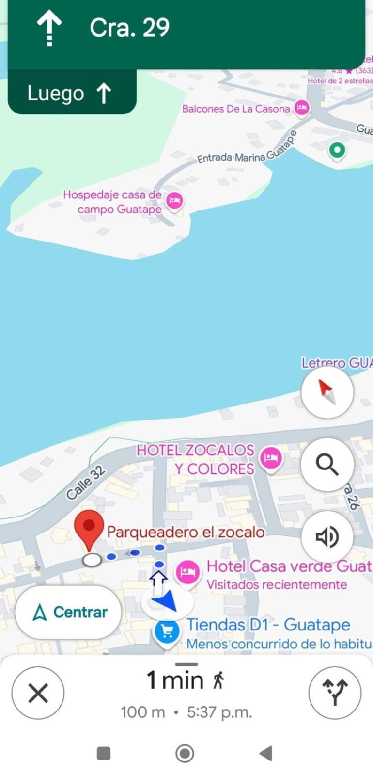 Hotel Casa Verde Гуатапе Экстерьер фото